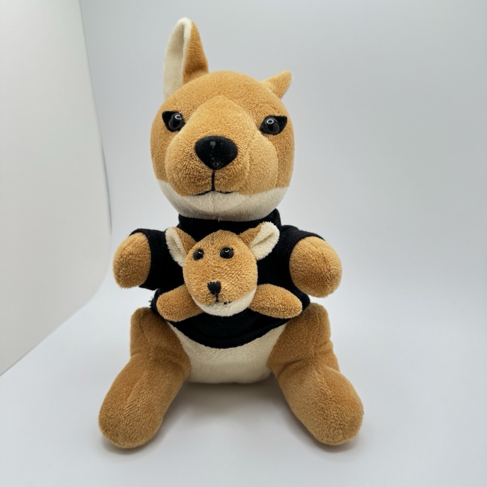 Dish Network Hopper Mini Plush 8" Brown Kangaroo Joey Promo Advertising Promo